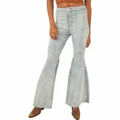 Cheap 👏 Free People Just Float On Geo Flare 👖 Jeans 🛒