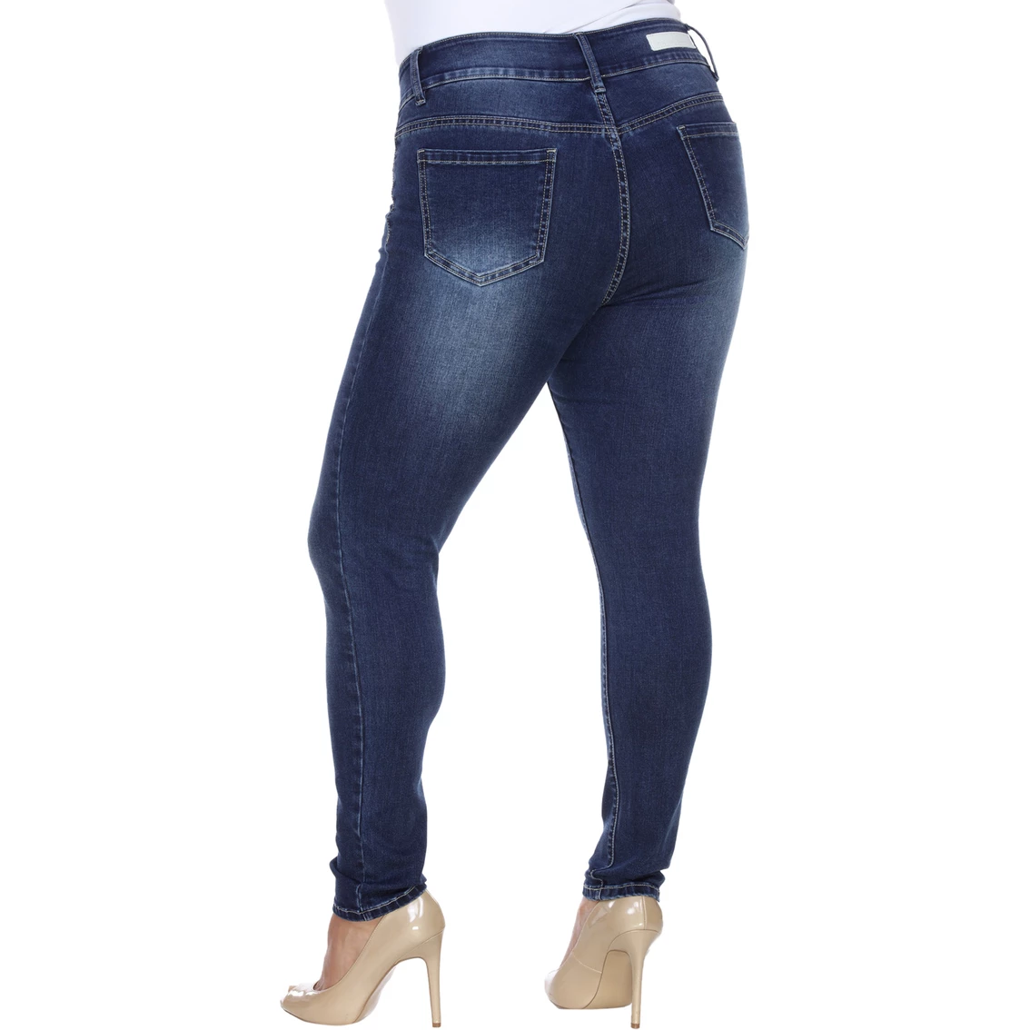 Brand new π White Mark Plus Size Super Stretch Skinny Denim π Jeans π 4 Brand new π White Mark Plus Size Super Stretch Skinny Denim π Jeans π - Image 2