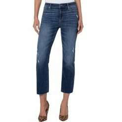 Best Pirce β Liverpool Kennedy Straight Crop π Jeans π