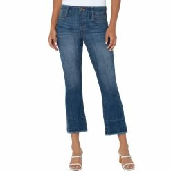 Flash Sale π Liverpool Gia Glider Crop Flare Wide Hem π Jeans βοΈ