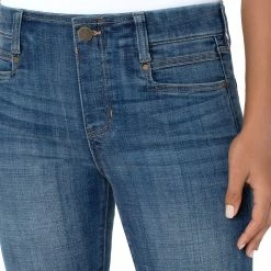 Flash Sale 🔔 Liverpool Gia Glider Crop Flare Wide Hem 👖 Jeans ✔️ -Women‘s Clothing Store unnamed file 358