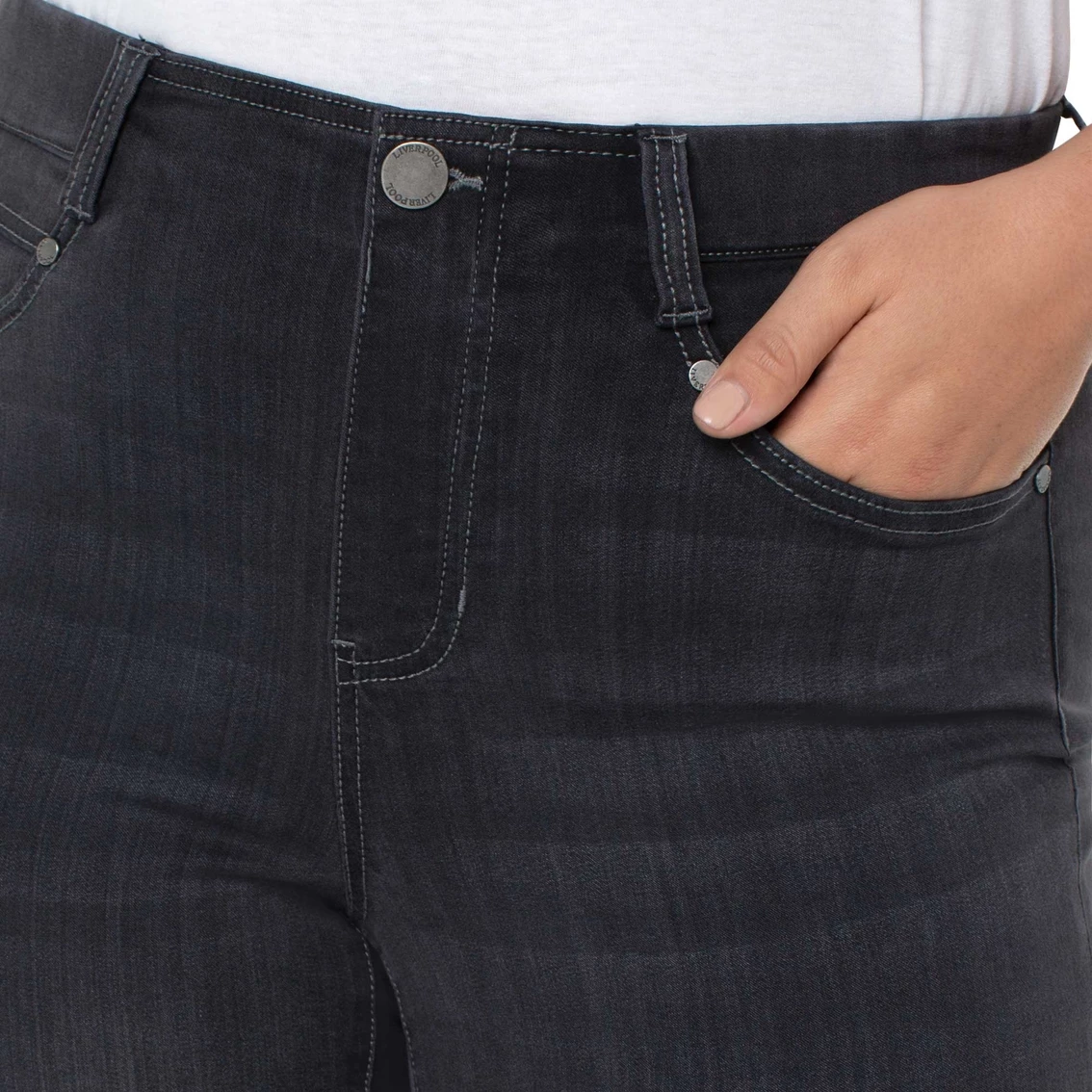 Best Sale 𧨠Liverpool Plus Size Gia Glider Skinny Pull On π Jeans π 5 Best Sale 𧨠Liverpool Plus Size Gia Glider Skinny Pull On π Jeans π - Image 3