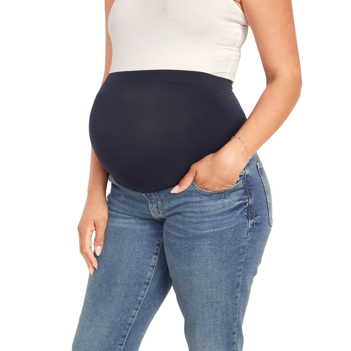 New π Old Navy Plus Size Maternity Full Panel O.G. Straight π Jeans β¨ 5 New π Old Navy Plus Size Maternity Full Panel O.G. Straight π Jeans β¨ - Image 3
