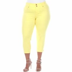 Promo 🛒 White Mark Plus Size Capri 👖 Jeans ❤️ -Women‘s Clothing Store unnamed file 388