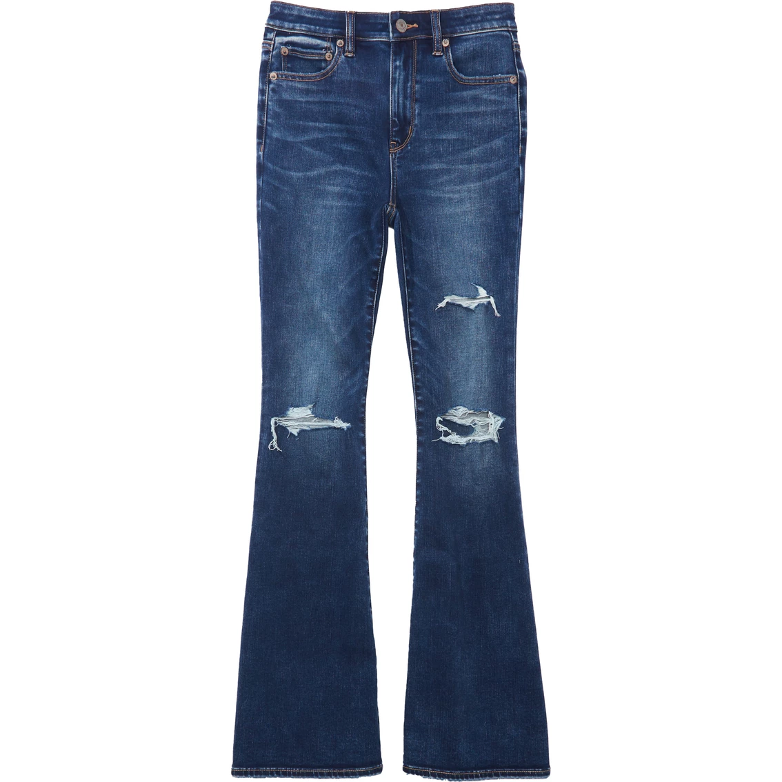 Buy β American Eagle Forever Soft Ripped Super High-Waisted Flare π Jeans π 6 Buy β American Eagle Forever Soft Ripped Super High-Waisted Flare π Jeans π - Image 4
