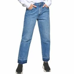 Best deal 🧨 DKNY 👖 Jeans Kent High Rise Straight 👖 Jeans ⌛