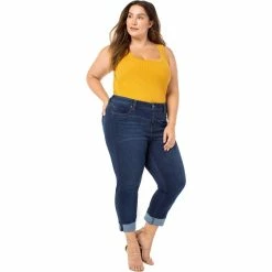 New 🧨 Liverpool Plus Size Charlie Crop 👖 Jeans 🥰 -Women‘s Clothing Store unnamed file 493