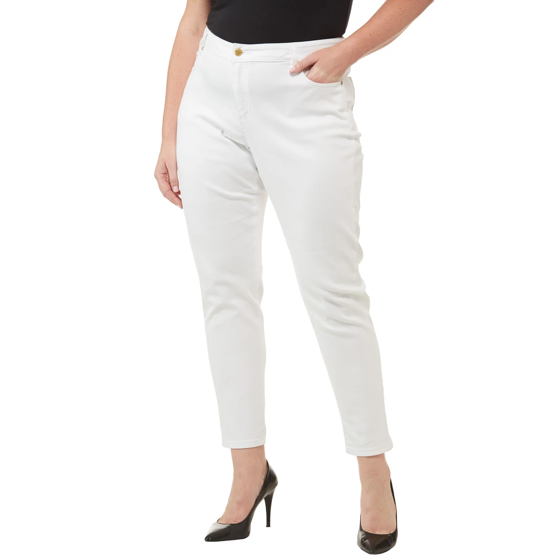 Cheap π Michael Kors Plus Size Super Stretch High Waisted Denim Pant π₯ 5 Cheap π Michael Kors Plus Size Super Stretch High Waisted Denim Pant π₯ - Image 3