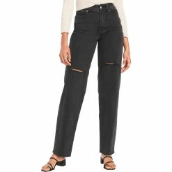 New π Old Navy O.G. Loose Black Hem Hack π Jeans π