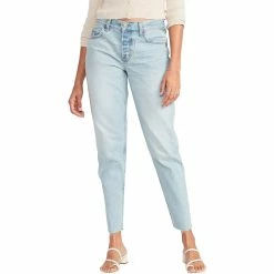 Outlet β Old Navy Slouchy Taper Light Wash With Hem Hack π Jeans β