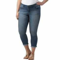 New π₯ Other Brands Jessica Simpson Plus Size Forever Skinny Roll π Jeans π