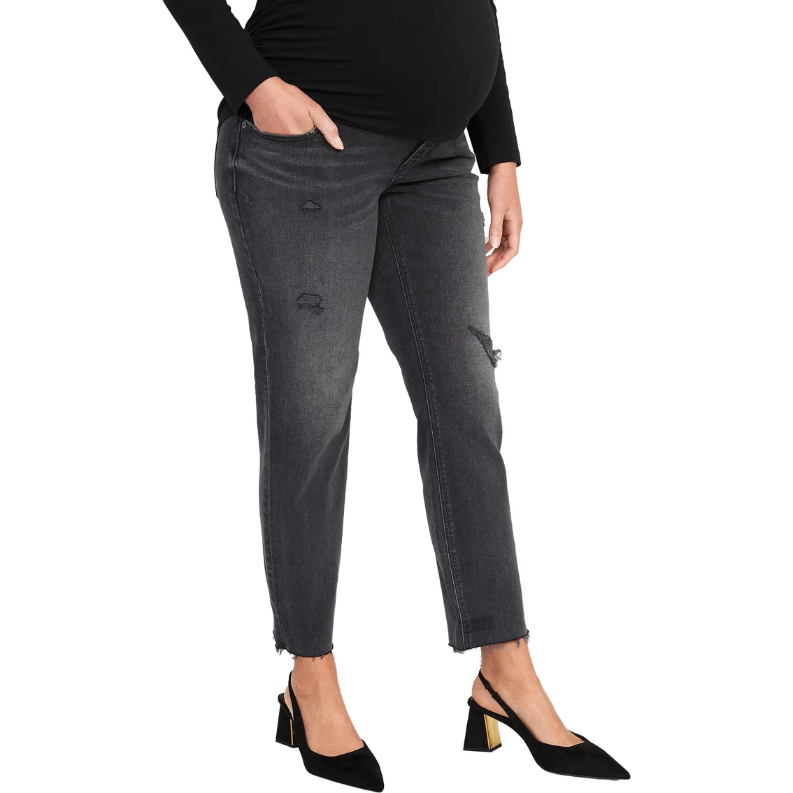 Cheapest π Old Navy Maternity Full Panel Pixie Straight Pants π€© 3 Cheapest π Old Navy Maternity Full Panel Pixie Straight Pants π€©