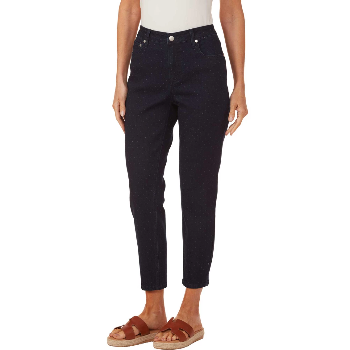 Best deal βοΈ Passports Polka Dot Cropped Denim π Jeans β¨ 5 Best deal βοΈ Passports Polka Dot Cropped Denim π Jeans β¨ - Image 3