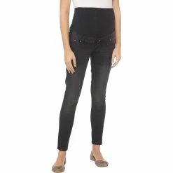 Best reviews of π Planet π© Motherhood Maternity Over The Belly Skinny π Jeans With Contour Band And Loops β