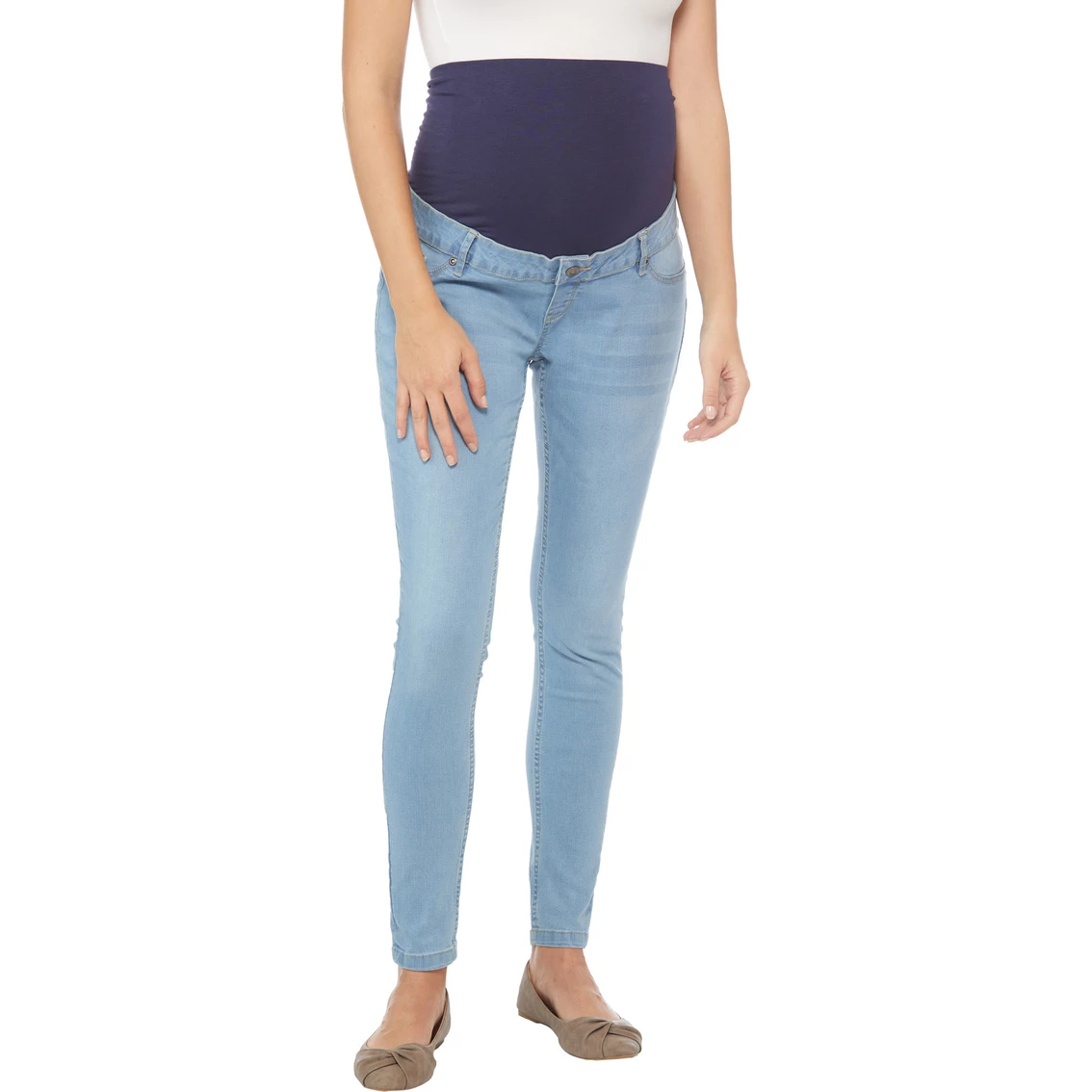 Best reviews of π Planet π© Motherhood Maternity Over The Belly Skinny π Jeans With Contour Band And Loops β 4 Best reviews of π Planet π© Motherhood Maternity Over The Belly Skinny π Jeans With Contour Band And Loops β - Image 2