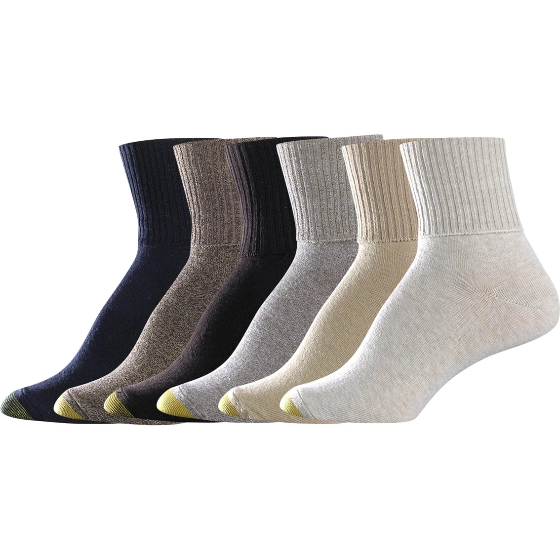 Brand new βοΈ GoldToe Turn Cuff 𧦠Socks 6 Pk. π 5 Brand new βοΈ GoldToe Turn Cuff 𧦠Socks 6 Pk. π - Image 3