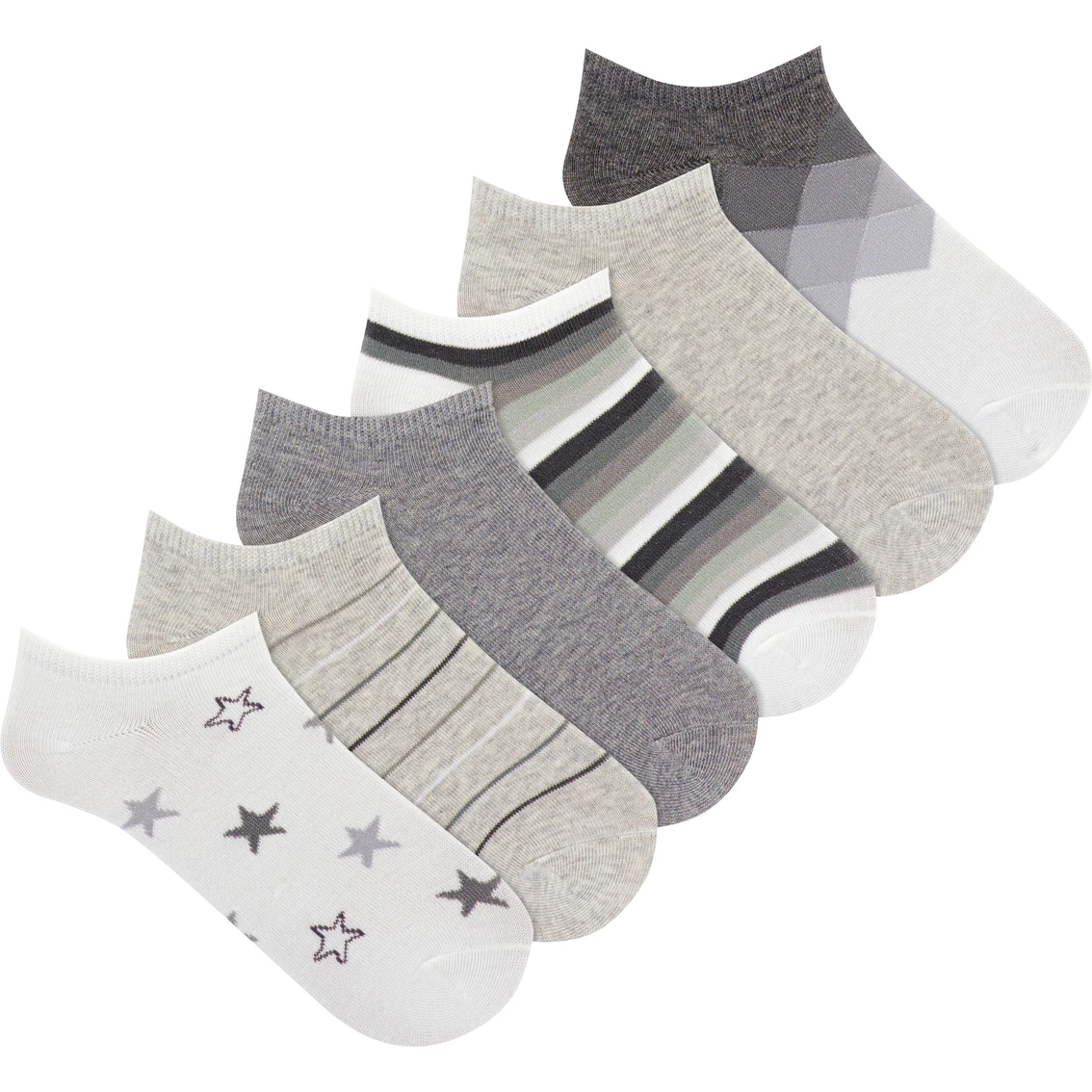 Budget π€© K. Bell Stars No Show 𧦠Socks 6 Pk. π₯° 3 Budget π€© K. Bell Stars No Show 𧦠Socks 6 Pk. π₯°
